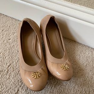 Tory Burch Patent Leather Wedge